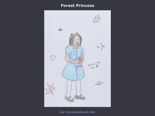 artdisplay/chestnut-door-art-display/forest-princess screenshot