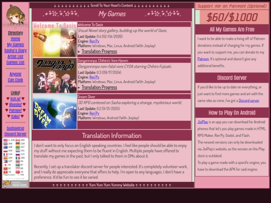 dessy-games screenshot