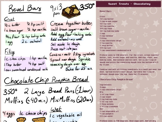 recipes/sweettreats1 screenshot