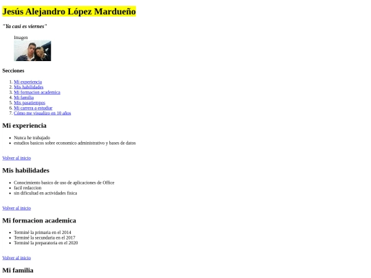 ejercicio screenshot