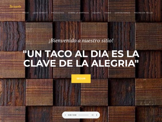 pagina-tacoarte screenshot