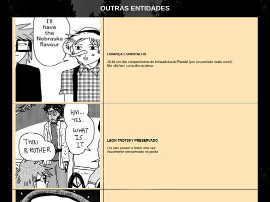 entidades screenshot