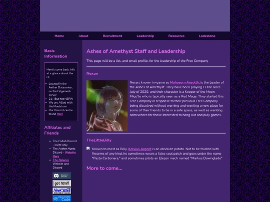 leadership screenshot