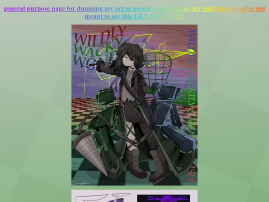 artdumppage screenshot