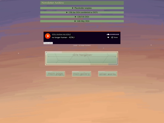 newsletterarchive screenshot