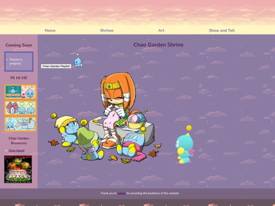 ChaoGarden screenshot
