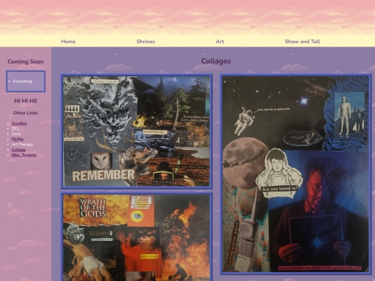 Collage screenshot