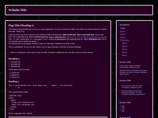 index screenshot