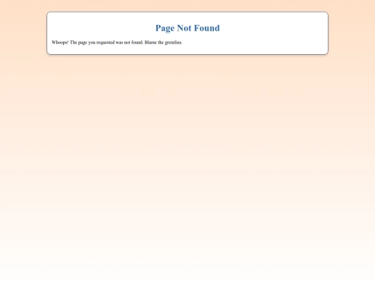 not_found screenshot