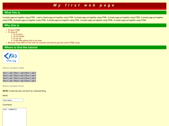 html-beginner screenshot