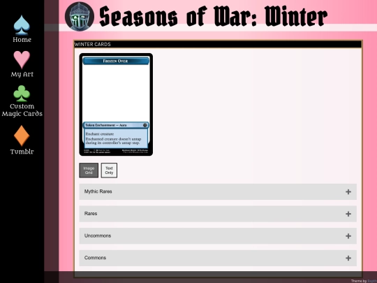 mtg/SOW/winter screenshot