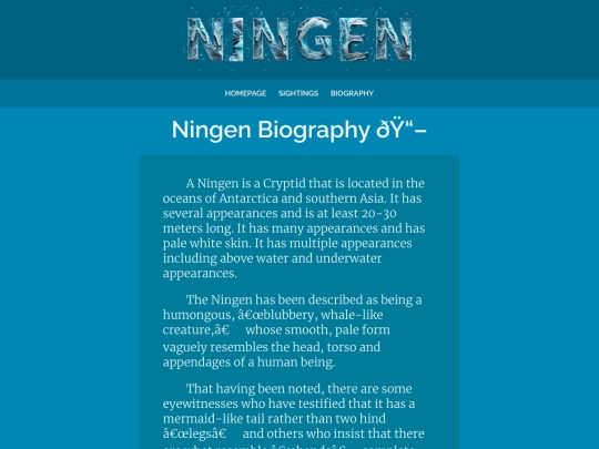 bio screenshot