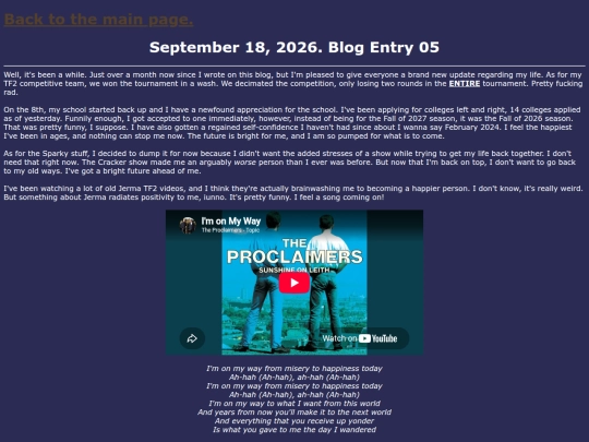 blog screenshot