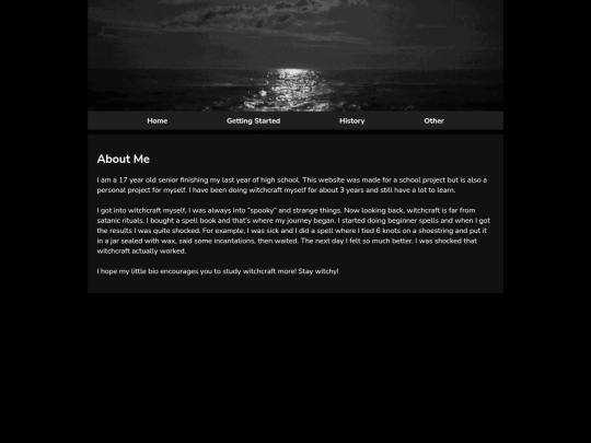 AboutMe screenshot
