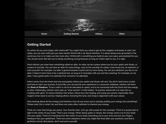 GettingStarted screenshot