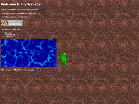 pages/water screenshot