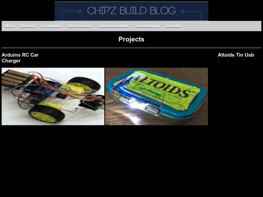 Projects screenshot