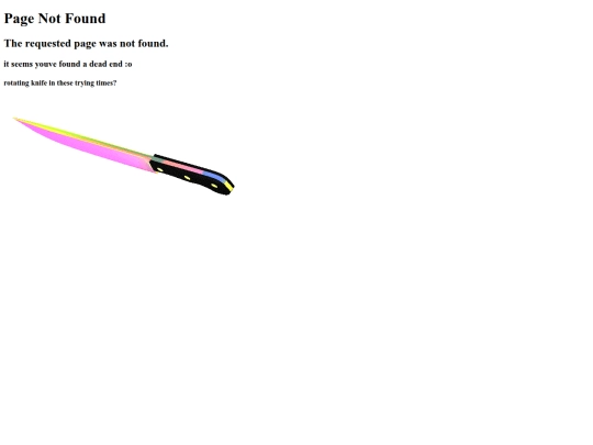 not_found screenshot