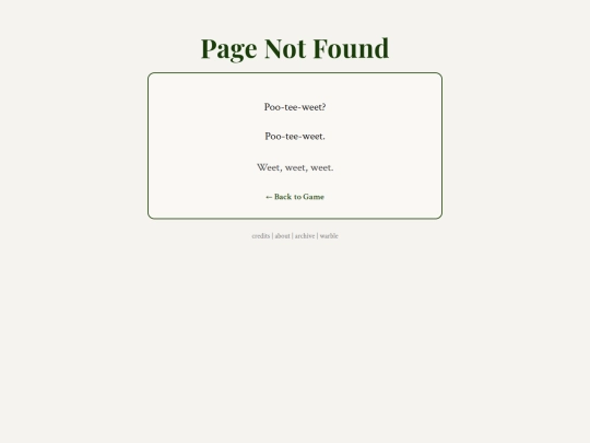 not_found screenshot