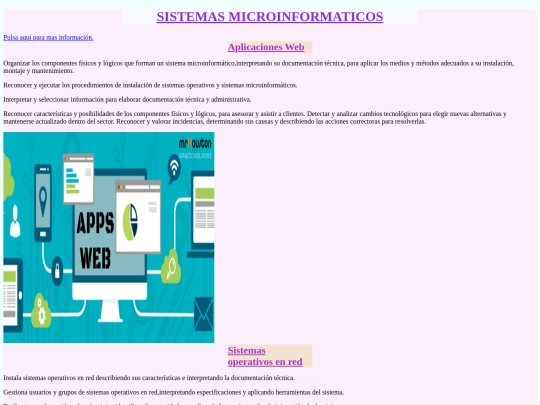 Modulos del curso/Modulos screenshot
