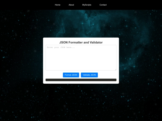 jsonformatter screenshot