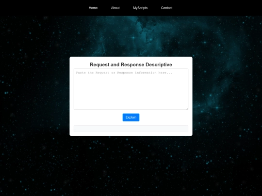 request-response screenshot