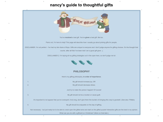 gifts screenshot