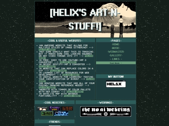 links screenshot