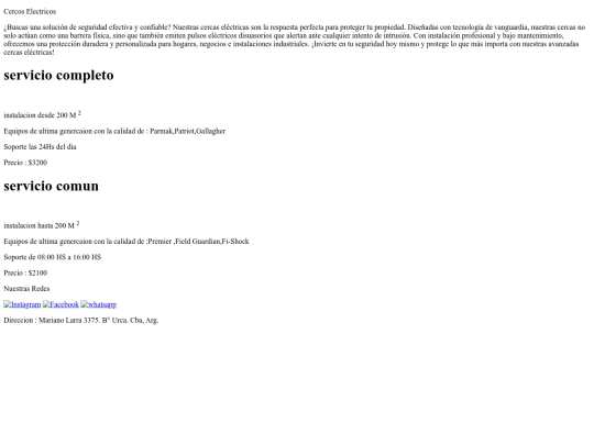 cercos_electricos screenshot