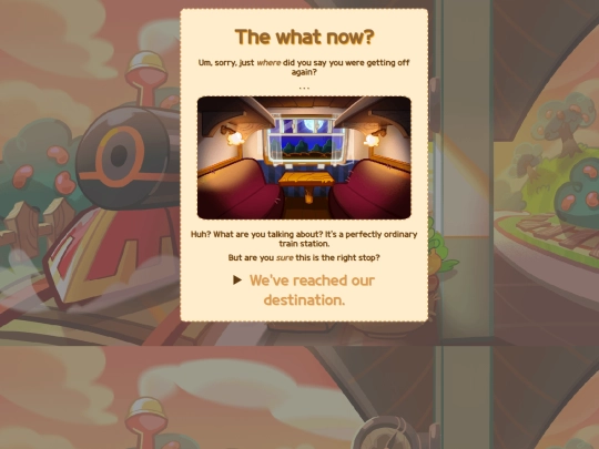 depart screenshot