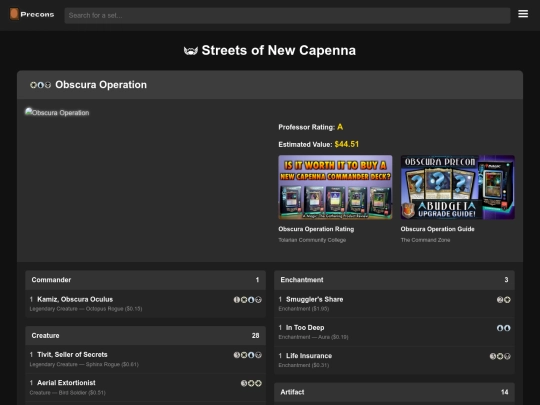 obscura-operations screenshot