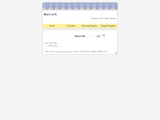 aboutme screenshot