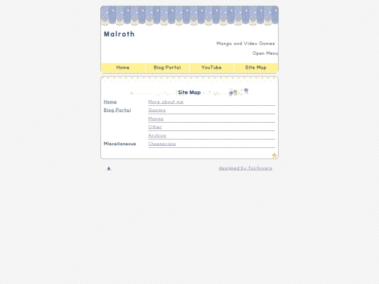 sitemap screenshot