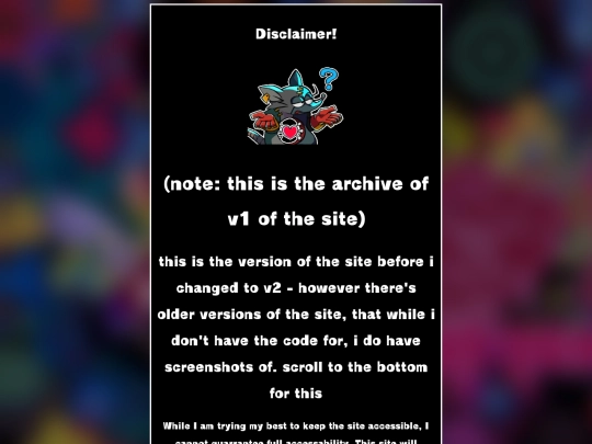archive screenshot