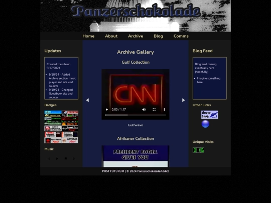 archive screenshot