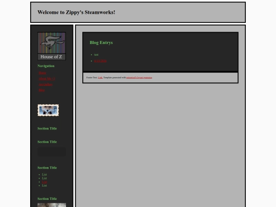 blog screenshot