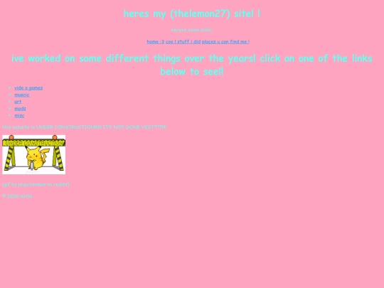 projects screenshot