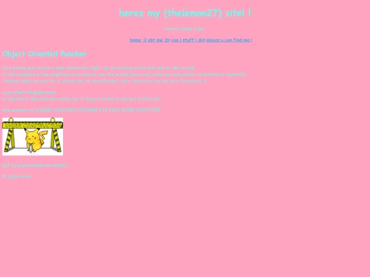 projects/videogames/oop screenshot