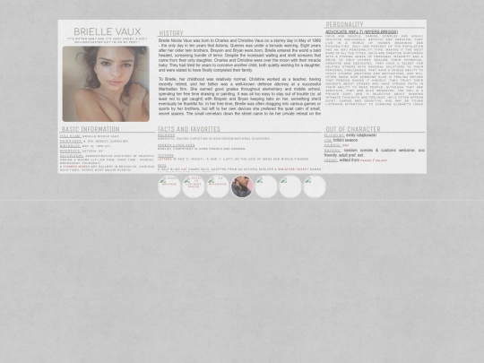 BRIELLE/briellevauxbio screenshot