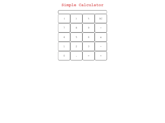 CSSCalculator screenshot
