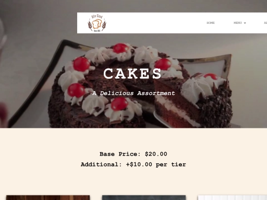 Cakes screenshot