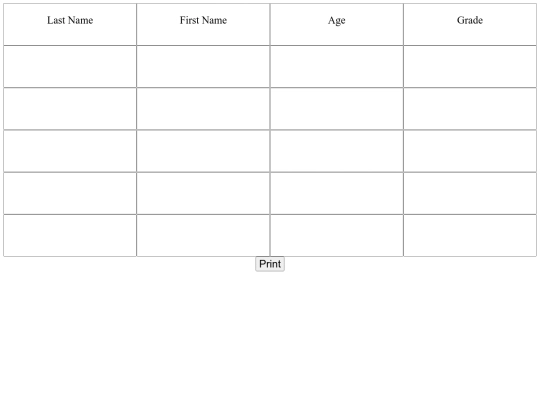 GradingSystem screenshot