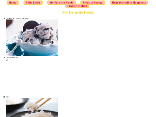 MyFavFoods screenshot