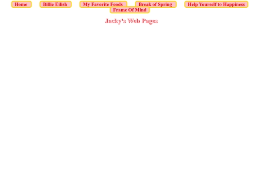 MyWebPages screenshot