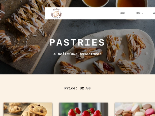 Pastries screenshot