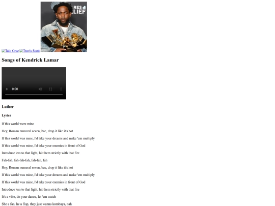 Kendrick screenshot