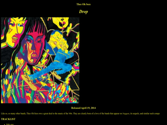 discography/entries/drop screenshot