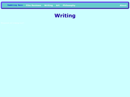 writing screenshot