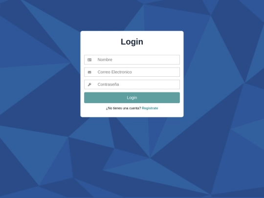 Practica 3/Vista-Login screenshot