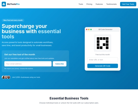 BizToolsPro screenshot